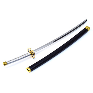 Alliage <span class=keywords><strong>de</strong></span> zinc <span class=keywords><strong>tout</strong></span> métal petit jouet épée <span class=keywords><strong>Bleach</strong></span> Ichimaru Gin Zanpakutou Shinsou 26cm 44g Mini Katana - Product Image 1