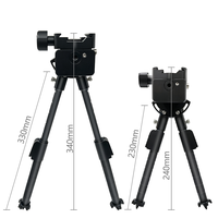 Accessoires tactiques pour l'observation des oiseaux, trépied tactique universel réglable MXBY-01, accessoires de support de 6 à 9 pouces