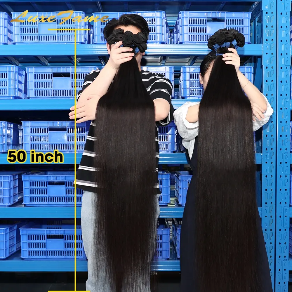 Cheveux brésiliens naturels droits Offre Spéciale, vendeur de cheveux Remy traités droits de 10A, paquets de cheveux en gros pour femmes noires