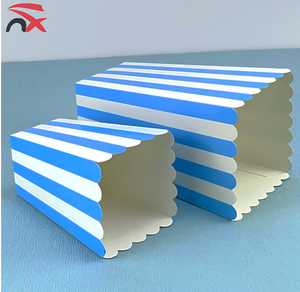 Boîte d'emballage alimentaire personnalisée en carton blanc pour les frites, les nuggets de poulet et les popcorn, avec drapeau national, pour emporter - Product Image 5