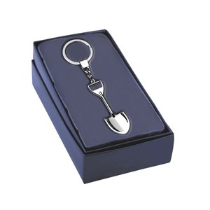 Porte-clés pelle en métal, mini-outil brillant argenté pour le jardin et l'extérieur - Product Image 2
