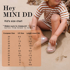 รองเท้าแตะเด็กแบบเรียบ พีวีซีเนื้อแมท  ไซส์ 20-32 สำหรับฤดูร้อน เด็กชาย เด็กหญิง  แบบกลาดิเอเตอร์  วัสดุเจลลี่ - Product Image 6