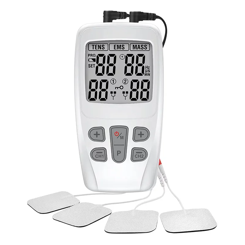 8 modelli EMS Electric Herald Tens Digital Therapy Machine Stimulator Pulse Massager massaggio del corpo ricarica della batteria al litio da 250mah