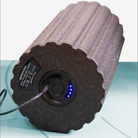 Vibrations-Körper-Massagerolle Elektrische Sport-Massagerolle Vibrierende Rückenmassage-Rolle mit Wärmefunktion USB-C Dropshipping