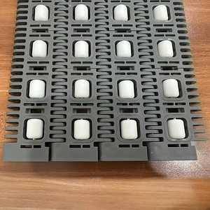 Banda Transportadora Modular <span class=keywords><strong>de</strong></span> Malla Plástica Tipo 400, Banda <span class=keywords><strong>de</strong></span> Clasificación <span class=keywords><strong>de</strong></span> Malla <span class=keywords><strong>de</strong></span> Alta Resistencia con Rodamientos <span class=keywords><strong>de</strong></span> Bolas, Banda Transportadora con Rodamientos <span class=keywords><strong>de</strong></span> Bolas POM Integrados - Product Image 2