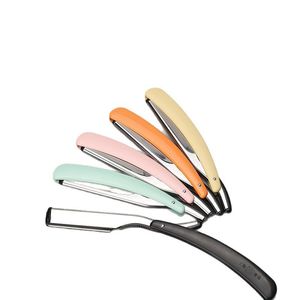 Cuchilla de barbero profesional de 62 mm x 16 mm de acero inoxidable para cortar el cabello - Product Image 2