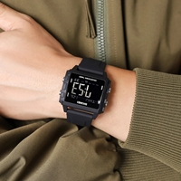 Skmei 2320 Sportuhren 5Bar Wasserdicht Alarm Datum Countdown Armbanduhr Mode Hintergrundbeleuchtung Digitalanzeige Herren Wochenuhr