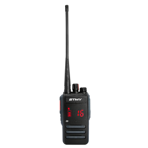 Talkie-walkie analogique robuste à double bande UHF VHF de 10 W, étanche IP67, haute puissance, pour la communication sur les chantiers de construction - Product Image 2
