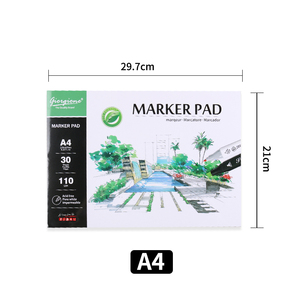 Giorgione G-MK30 110GSM Coton 30 <span class=keywords><strong>feuilles</strong></span> A3/A4/A5 Bloc de papier personnalisé pour artistes, <span class=keywords><strong>dessin</strong></span> et aquarelle, échantillon gratuit - Product Image 4