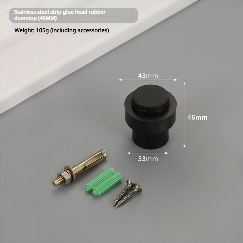 46มม. สีดำ