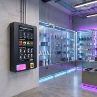 Mini distributeur automatique de faux cils sans contact personnalisé avec écran tactile SDK et intégration Wi-Fi POS