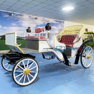 Vehículo de transporte turístico eléctrico europeo convertible, blanco, sencillo, romántico, ideal para bodas y parques, el más vendido. - Product Image 3