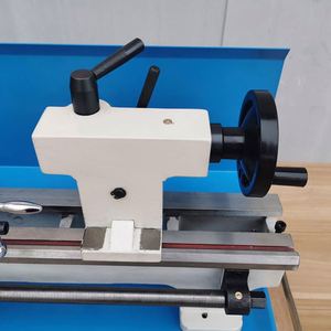 Torno de Banco Horizontal de Velocidad Variable para Metal con Certificación CE, Mini Torno Fresador, Mini Amoladora de Precisión, Manual de Sobremesa - Product Image 6