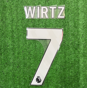 Badges floqués à transfert thermique, impression de nom et de numéro <span class=keywords><strong>DIOGO</strong></span> WIRTZ, patchs de football à repasser, badge d'équipe de football - Product Image 5