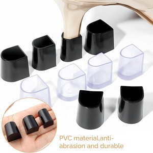 Protectores de Tacón Antideslizantes y Antiruido, Tapas para Tacones, Puntas de Repuesto para Tacones Altos, Protectores para Bodas, Césped y Grava - Product Image 4