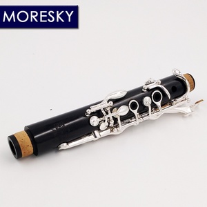 Clarinete Profesional MORESKY de Madera de Ébano Bb Grenadilla con Llaves Plateadas Sib Klarnet Luna - Product Image 4