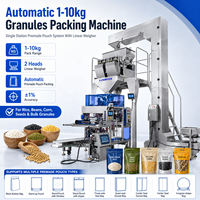 Machine d'emballage Doypack pour aliments secs (1-10 kg) : granulés de riz, café, bleuets, engrais, aliments pour chats, chiens, poissons et animaux de compagnie