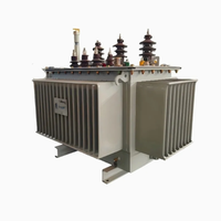 Transformateur de puissance triphasé immergé dans l'huile antirouille 200 kVA, bornes tout cuivre, directement de l'usine