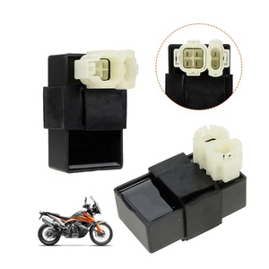Caja CDI <span class=keywords><strong>de</strong></span> Encendido AC/DC <span class=keywords><strong>de</strong></span> 6 Pines Compatible con Motocicletas CG125cc-250cc, Cuatrimotos, Go-Karts y Vehículos Todoterreno, Actualización <span class=keywords><strong>de</strong></span> Encendido Estable - Product Image 2