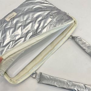 Promotion Logo INS Heart Bowknot <b>Tablet</b> Sleeve Zipper Closure Single Shoulder Laptop Protective Case <b>Bag</b> - Product Image 2