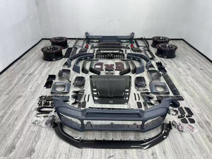Nuovo Kit Carrozzeria in Fibra di Carbonio Stile <span class=keywords><strong>B</strong></span> G900, Paraurti e Cerchi Aggiornati per Mercedes-Benz Classe <span class=keywords><strong>G</strong></span> W464/W463A/G63/G500 - Replica Originale 1:1 - Product Image 2