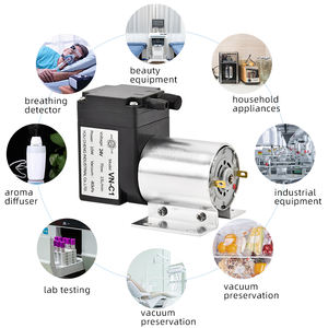 12V/24V 15L/min Kleine Membran-DC-Vakuumpumpe Kompressor Membranpumpenkopf für Medizinische Geräte oder Blutdruckmessgeräte - Product Image 5