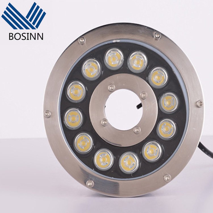 Водостойкие светодиодные фонари для подводного водопровода, DC12-24V/переменного тока, аэратор для подводного бассейна