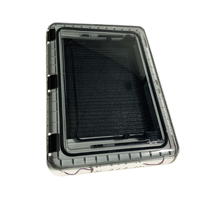 Finestra da <span class=keywords><strong>Tetto</strong></span> <span class=keywords><strong>per</strong></span> Camper e Roulotte in Acrilico Trasparente Anti-UV a Doppio Strato, Angolo di Apertura 70°, con Luce LED e Asta di Supporto Pneumatica - Product Image 5