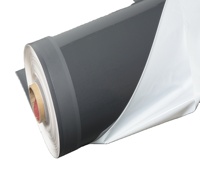 Matériel de toiture en caoutchouc PVC WENRUN résistant aux UV, épaisseur 1,5 mm, blanc moderne, bandes isolantes, membrane imperméable pour toiture