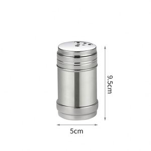 Dispensador de Especias de Acero Inoxidable con Tapa Giratoria, Diseño Multifuncional para Cocina y Barbacoa, Venta al Por Mayor Personalizada - Product Image 3