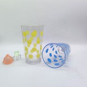 Vaso de Plástico Ecológico de 355 ml (12 oz) con Diseño de Puntos, Personalizable con Logotipo/Color OEM, a Prueba de Fugas, para Uso en el Hogar, Cafeterías y Regalos, Directo de Fábrica - Product Image 2