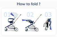 POUSSETTE DE VOYAGE BÉBÉ PLIABLE POIDS LÉGER BUGGY