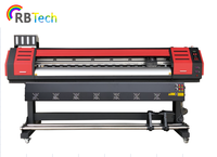 Impresora de inyección de tinta de 1,6 m/1,8 m/2,5 m/3,2 m, impresora de gran formato ecosolvente, garantía comercial