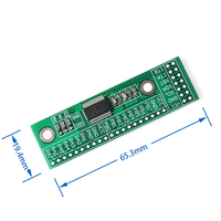 Interfaz I2C Módulo de expansión IO de 16 canales Placa de expansión de entrada y salida IIC MCP23017-E SS