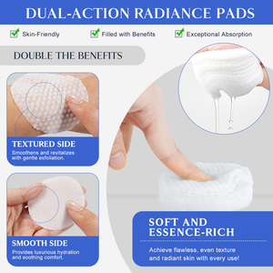 60 Gezichtsreiniging Exfoliërende Wattenschijfjes Anti Acne Glycolzuur Schil Gezichtspads Patch Voor Een Jeugdig Ogende Huid - Product Image 3