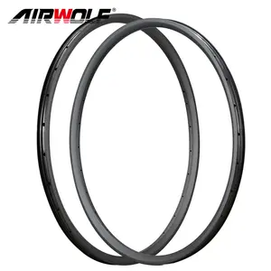 2 Chiếc 29ER MTB Wheel Carbon Rim 24H 28H 32H Cho XC Xuyên Quốc Gia Xe Đạp Leo Núi Rims Với 3K Matte Kết Thúc