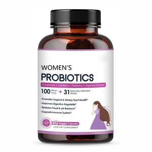 Capsule di Probiotici Personalizzate per Donne, Nutrimento della Pelle, Combattimento ai Radicali Liberi, Salute Vaginale, Integratori Probiotici Naturali - Product Image 1