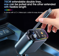 Accessoires électroniques pour voiture, chargeurs de voiture 5 en 1, chargeur sans fil original pour voiture, chargeur de téléphone portable professionnel pour voiture