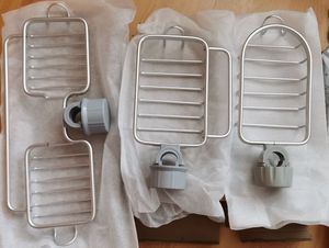 Cucina spazio lavello in alluminio scolapiatti portaoggetti in spugna portaoggetti sopra rubinetto scolapiatti per sapone cestello per ripiano organizzare - Product Image 6