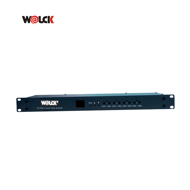 CATV Cable 4 Channels 4 in 1 Fixed Analog Modulator 4 in One Aglie Modulator