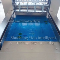 Machine à trancher la viande approuvée CE ISO9001, découpeuse de viande automatique CNC avec performances stables pour les usines de transformation de la viande