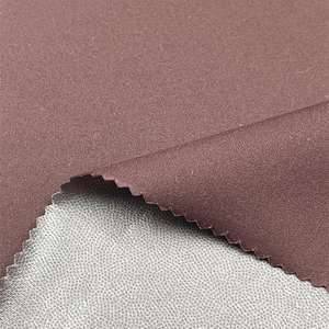 قماش حريري عالي المرونة مكون من بطبقتين من نسيج مركب ، شعور يدوي ناعم بذاكرة ، ملابس مربوطة للفتيات لجاكيت محبوك - Product Image 3