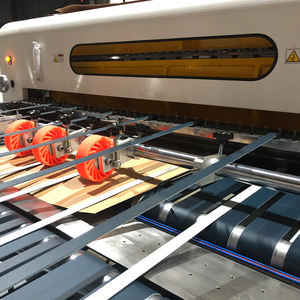 Apilador automático de 1400mm, 2 rollos de lámina de cartón, hoja rotativa, máquina laminadora de papel Kraft, precio - Product Image 5