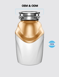 Nhà Máy Trực Tiếp Thép Không Gỉ Nhà Bếp Chất Thải Thực Phẩm Shredder Bền Điện Thông Minh Xử Lý Xử Lý Rác Thải 0.5 HP DC Động Cơ - Product Image 4