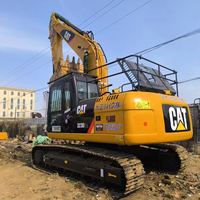Excavator Crawler Bekas Caterpillar 323D 23 Ton, Mesin Penggali Hidrolik CAT 323D Second Hand untuk Konstruksi dan Pemindahan Tanah