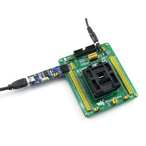 STM32-QFP100 QFP100 TQFP100 FQFP100 PQFP100 STM32 Yamaichi IC Test Socket Adapter 0.5mm Pitch - Product Image 5