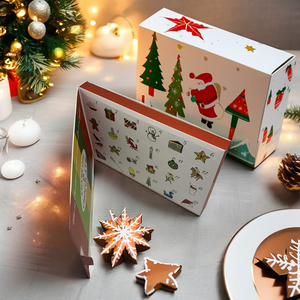 Christmas <strong>Advent</strong> Fancy Gift Fillable <strong>Calendar</strong> Packaging White Paper Boxes - Product Image 6