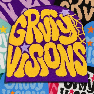 Berretto Invernale Caldo Streetwear alla Moda OEM Ingrosso 100% Acrilico Logo Personalizzato Design con Lettere Y2K Berretto Lavorato a Maglia Jacquard - Product Image 3