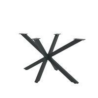 WEKIS Chine Nouveau Design Meubles Designer X Forme Araignée Table Base Araignée Forme Fonte Jambe Bureau Table Métal Jambe Fabricant