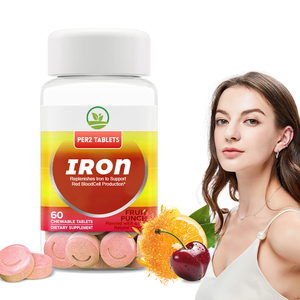 ओम आयरन 18 मिलीग्राम टैबलेट उच्च शक्ति रक्त आयरन पूरक टैबलेट ऊर्जा और आयरन अवशोषण समर्थन आहार पूरक आहार पूरक - Product Image 1